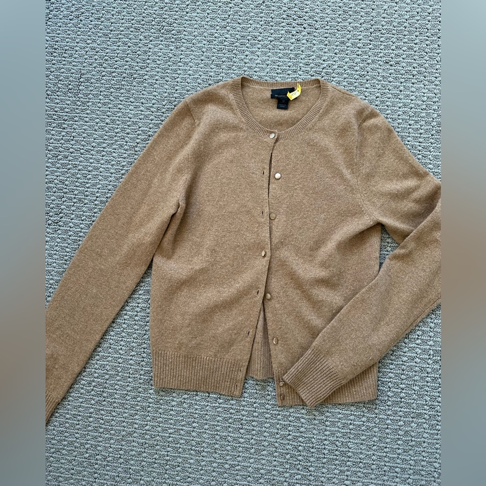 J crew cashmere cardigan